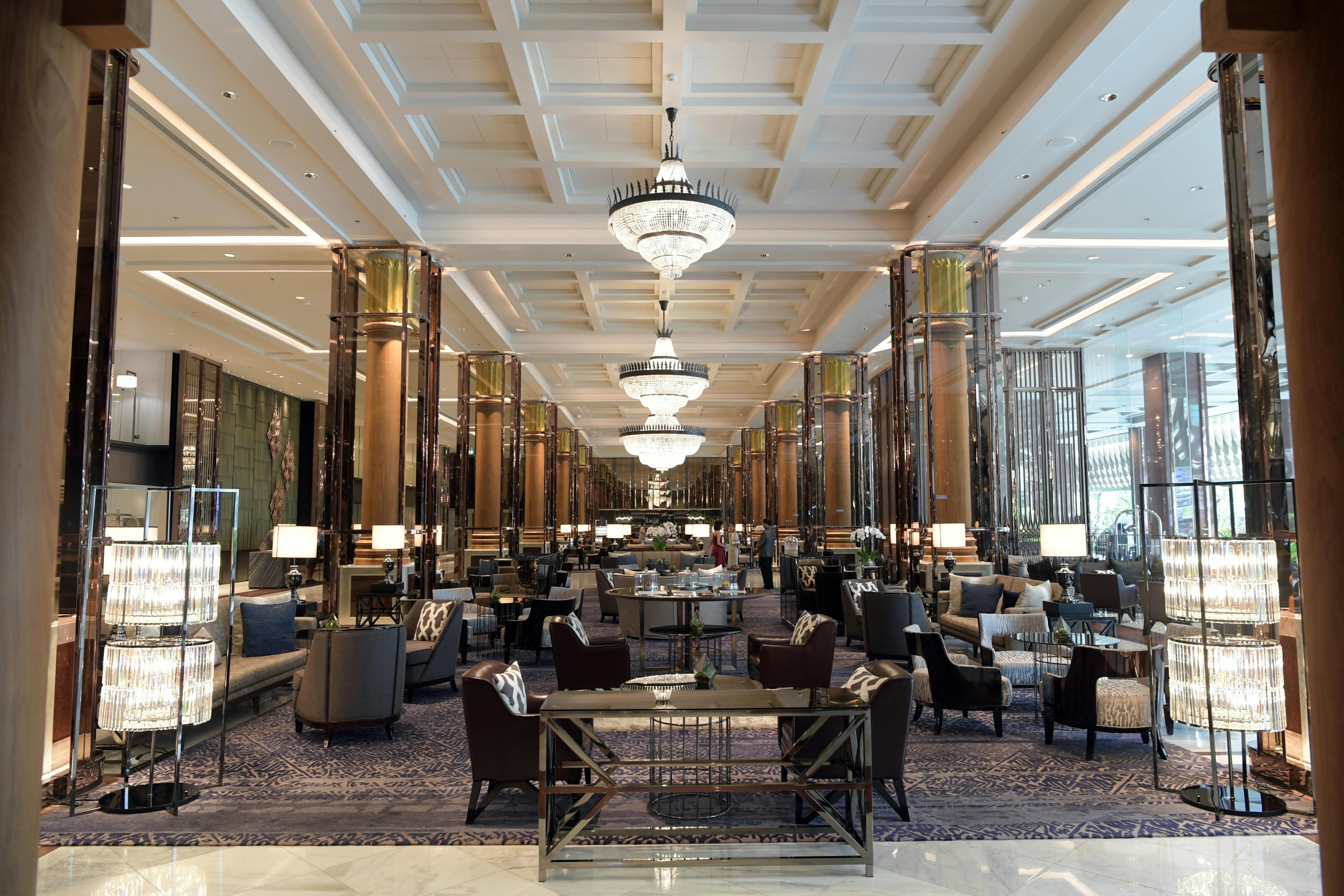 Hotel renovation progress